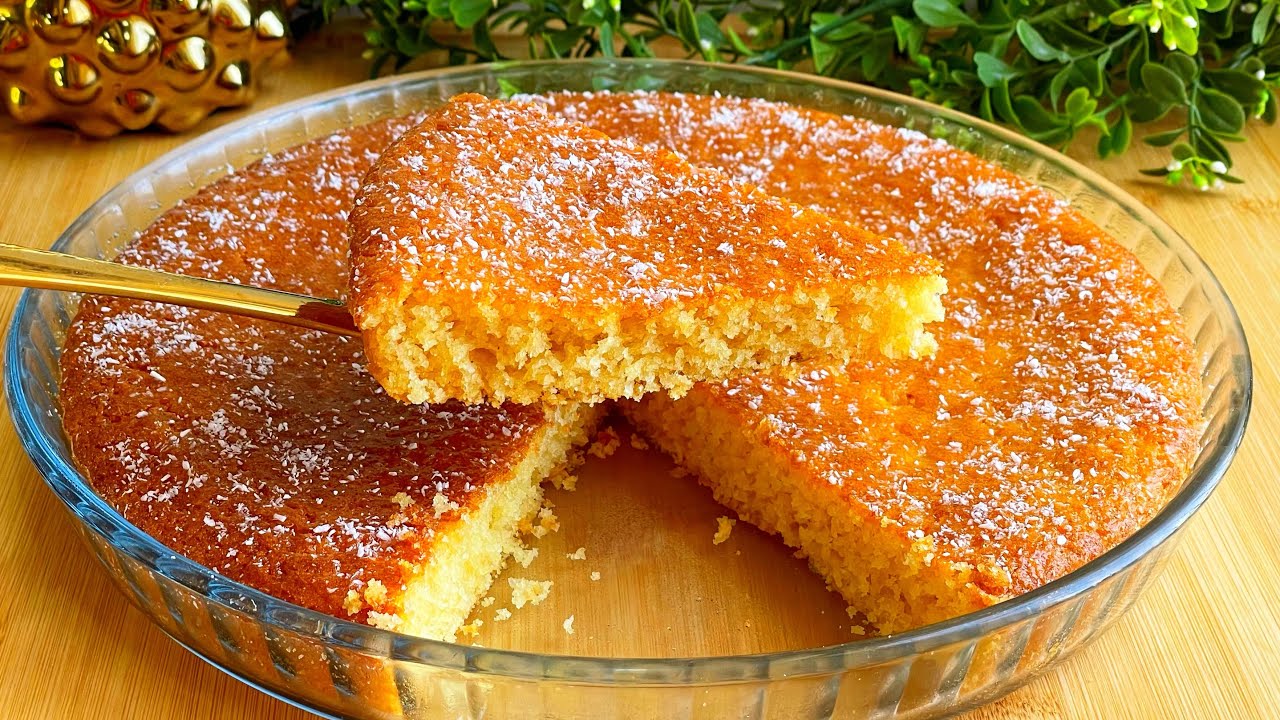 عندك بيضة وكاس من الفينو⁉️ حضري ألذ كيك بمذاق خيالي متشبعوش منها غتولي مدمنة عليها