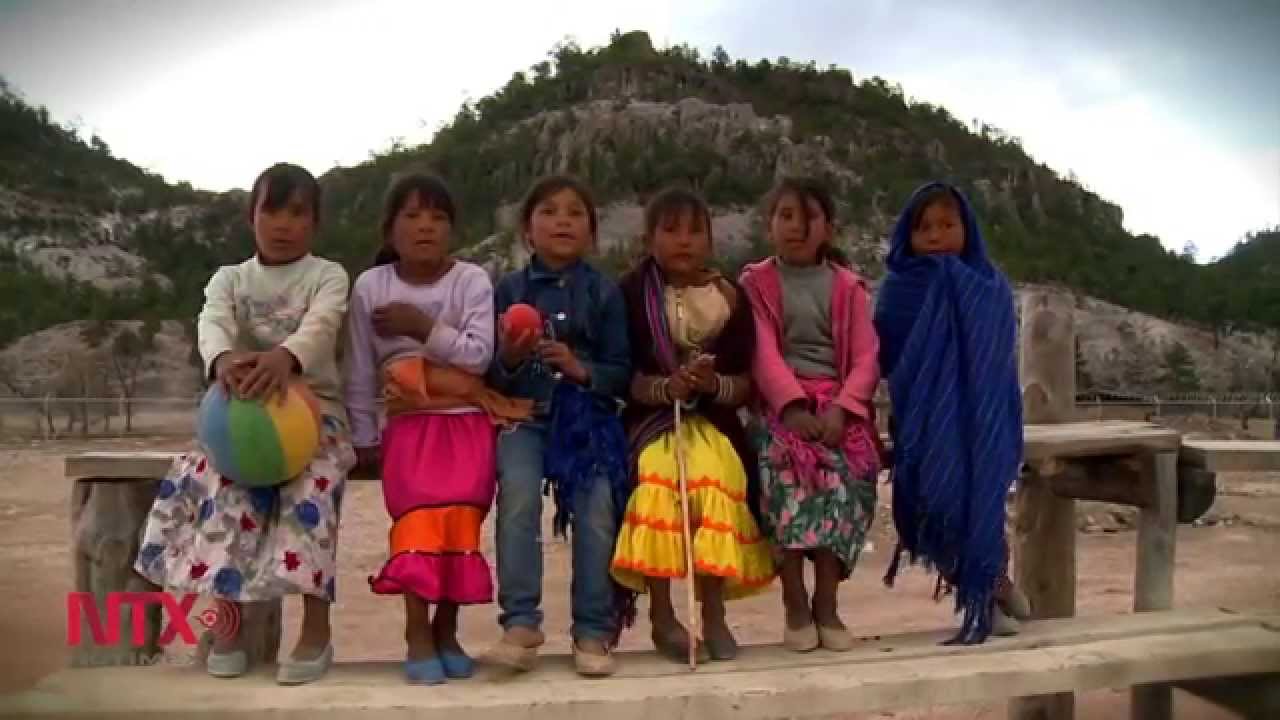 Ninos Tarahumaras De La Comunidad De Sehuerachi Youtube