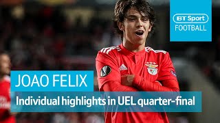 The match that made Atletico Madrid buy Joao Felix for €126m | Individual highlights vs Frankfurt