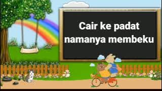 Lagu Perubahan Wujud Benda