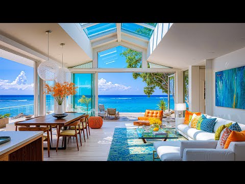Jazz Instrumentals And Dreamy Morning Ocean Views Relaxing Jazz And Uplifting Beach Lounge