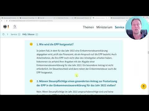 Zweifelsfragen zur Energiepreispauschale EPP FAQ BMF Bundesfinanzministerium Finanzverwaltung