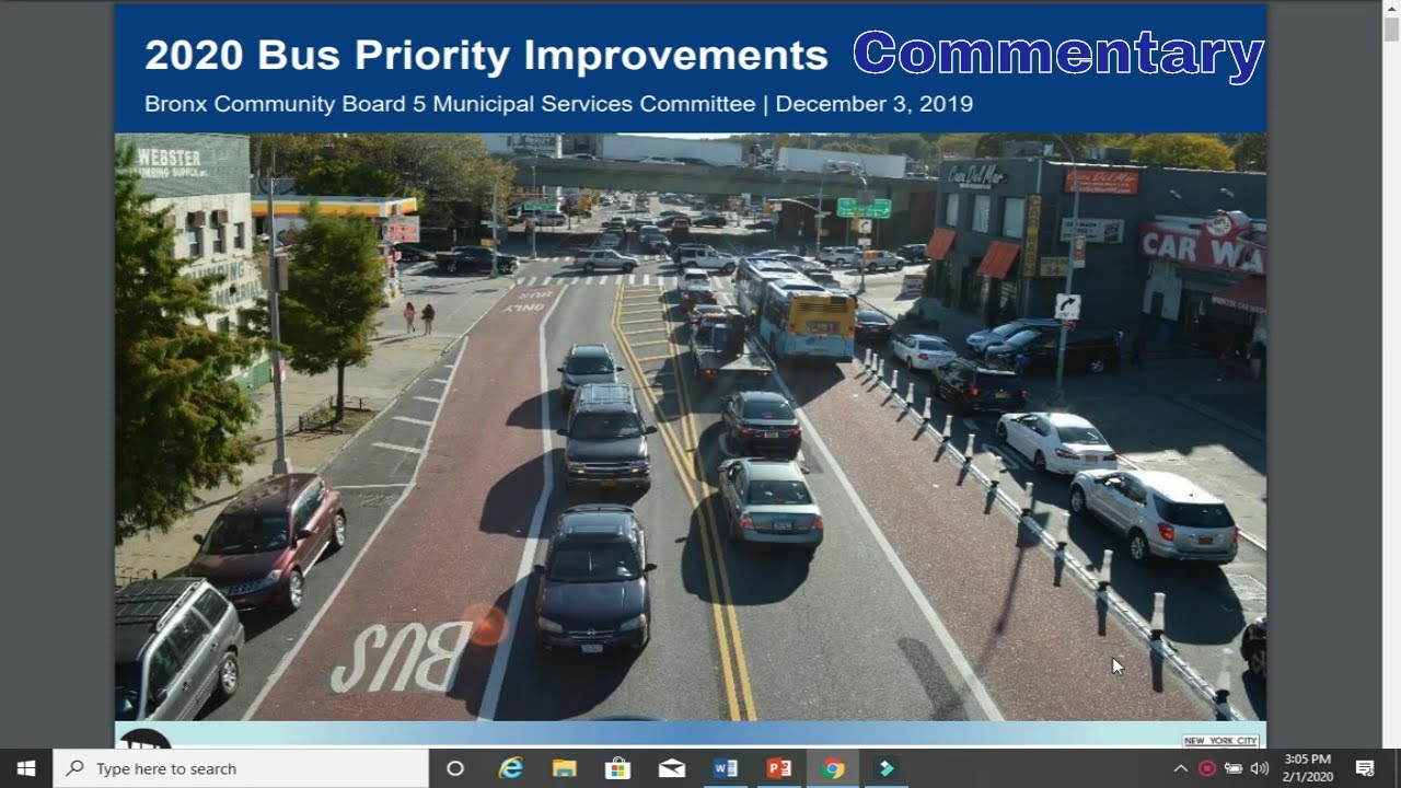 |NYCT Bus Commentary| 2020 Bronx Bus Priority Improvements-NYCDOT ...