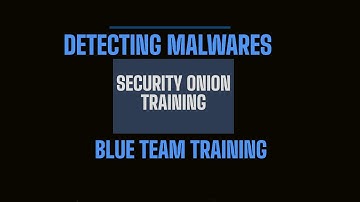 Security Onion Training | How to detect Malware in your Network