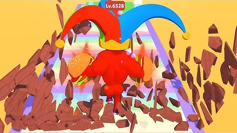 Satisfying and relaxing ASMR Mobile Games - Level Up Runner