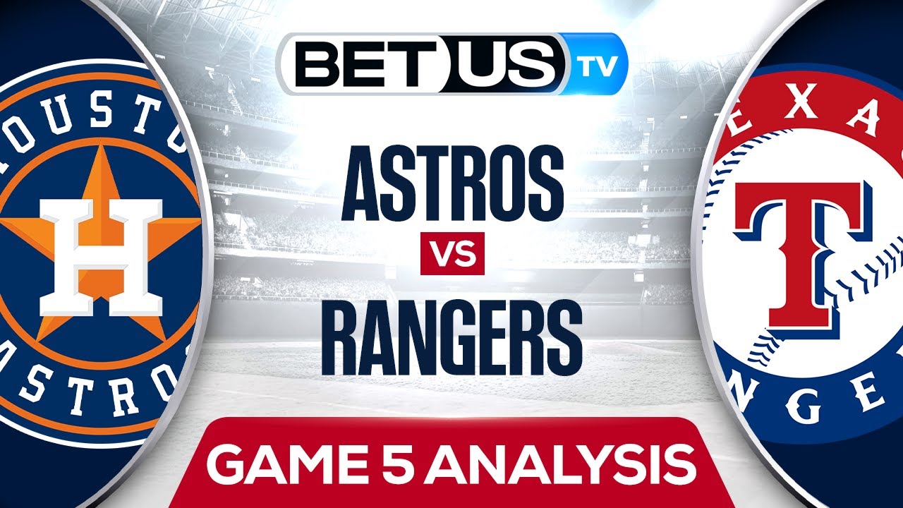 ALCS Betting Picks: Best Bets for Rangers vs Astros, Game 5