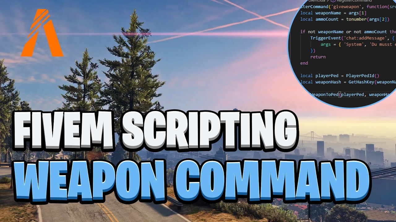 FiveM Weapon Command erstellen - Fivem Scripting Tutorial für Anfänger ...