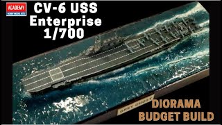 GREY GHOST CV-6 USS Enterprise 1942 Midway DIORAMA BUILD
