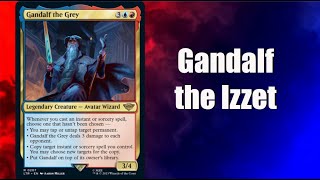 Let's Build an Izzet Spellslinger deck led by Gandalf the Grey!