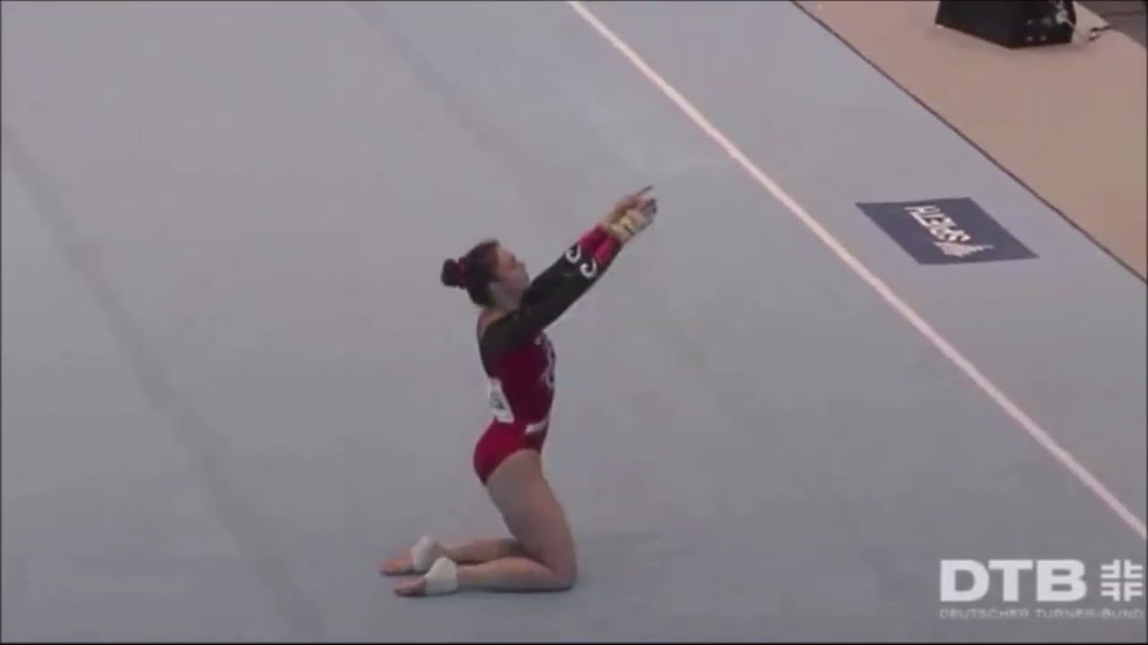 Pauline Schaefer (GER) Unrealistic Floor D-Score (2022-24 Code)