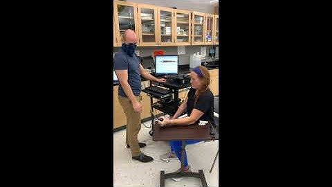 Grip Strength testing and electromyography (EMG) using iWorx