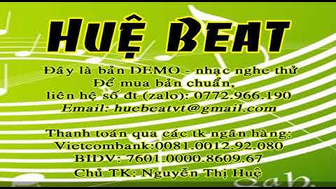 [Beat]  Lời ru Âu Lạc - Hoàng Hải (có bè)