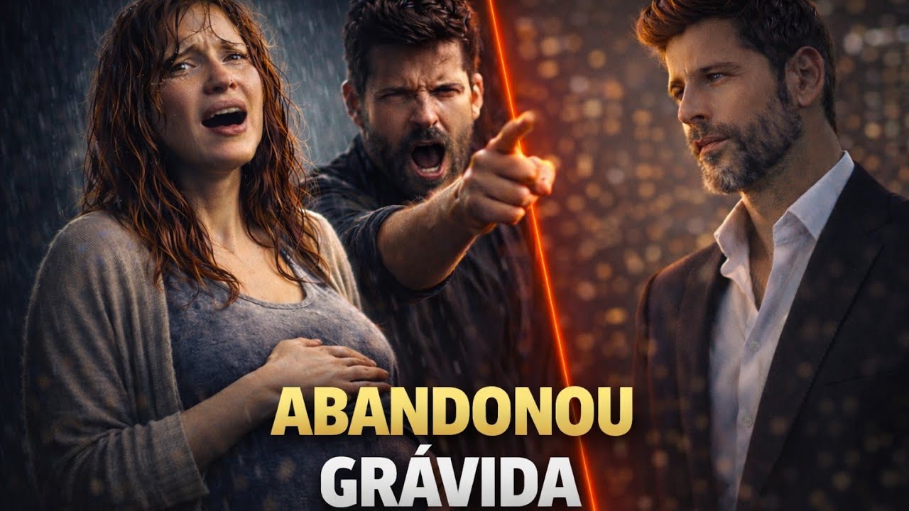 ELE ABANDONOU A ESPOSA GRÁVIDA NA CHUVA… MAS NÃO IMAGINAVA QUEM IA SALVÁ-LA