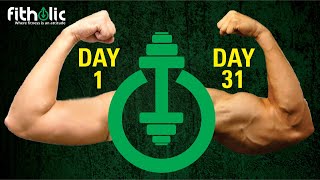 Bicep Workout for Bigger Arms in 30 Days. For Free counseling/Trial Contact Us (9811036645)