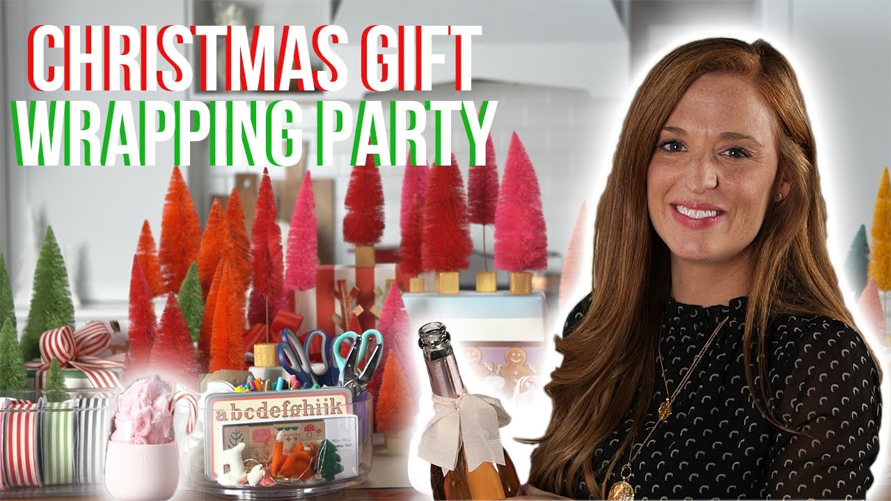 Gift Wrapping Party with Katie Jacobs | Festive Decorating Ideas ...
