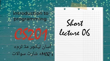 CS201 short lecture 6 || midterm preparation ||