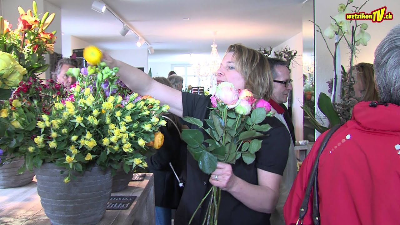 Grandiflora - Blumenatelier, Eröffnung in Wetzikon
