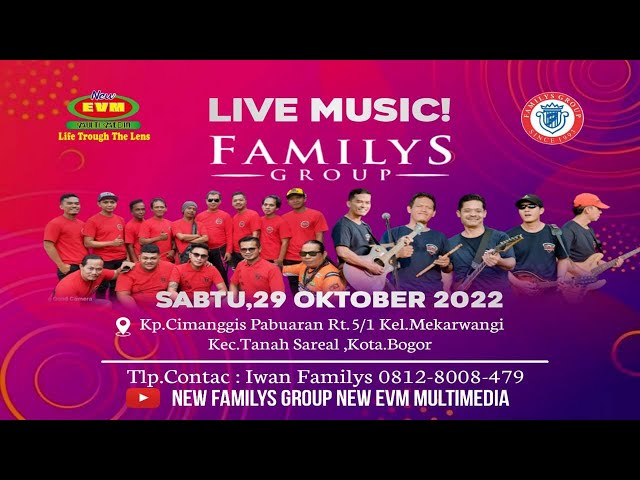 Live Streaming NEW FAMILYS GROUP Edisi Sabtu 29 Oktober 2022 .Cimanggis Pabuaran Tanah Sarea Bogor class=