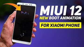 New MIUI 12 Custom Boot Animation For Xiaomi Phones