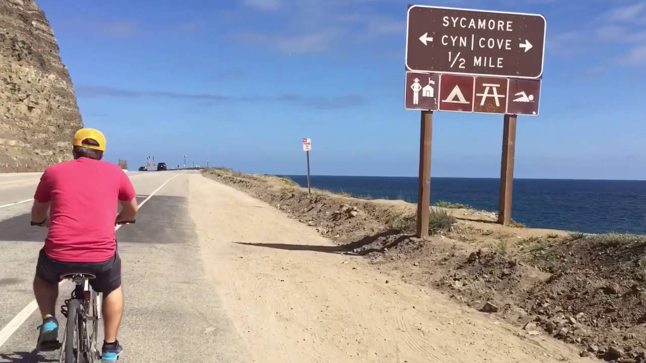 Biking Sycamore Canyon Fire Road, Malibu, CA YouTube