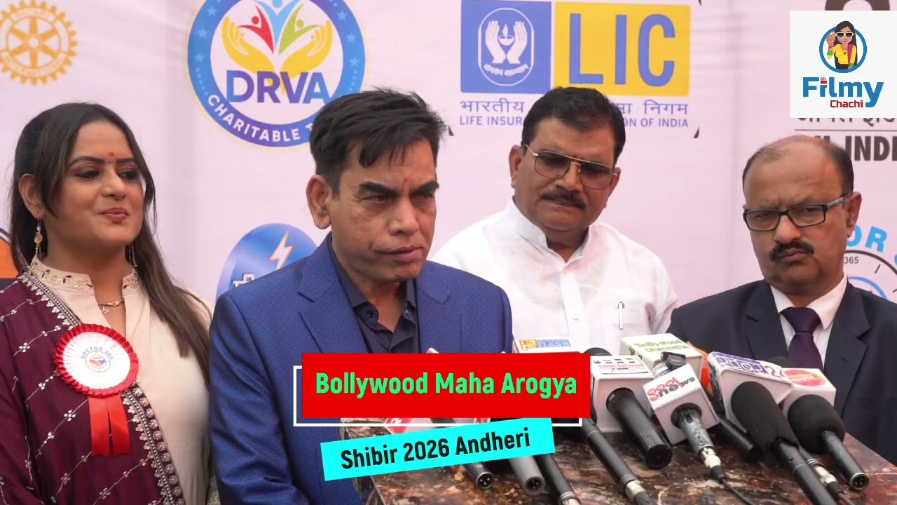 Super Model Deepak Parashar & Actress Sangeeta Tiwari at Doctor365 Maha Arogya Shivir Honour Doctors