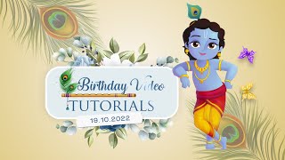 Birthday Tutorial Video #invitation #trending