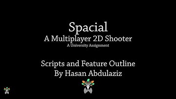 Spacial 2D Multiplayer Feature Outline