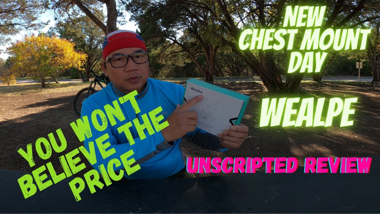 wealpe chest mount | MTB chest mount | Chest mount Tips | bo on mountain bike | wealpe