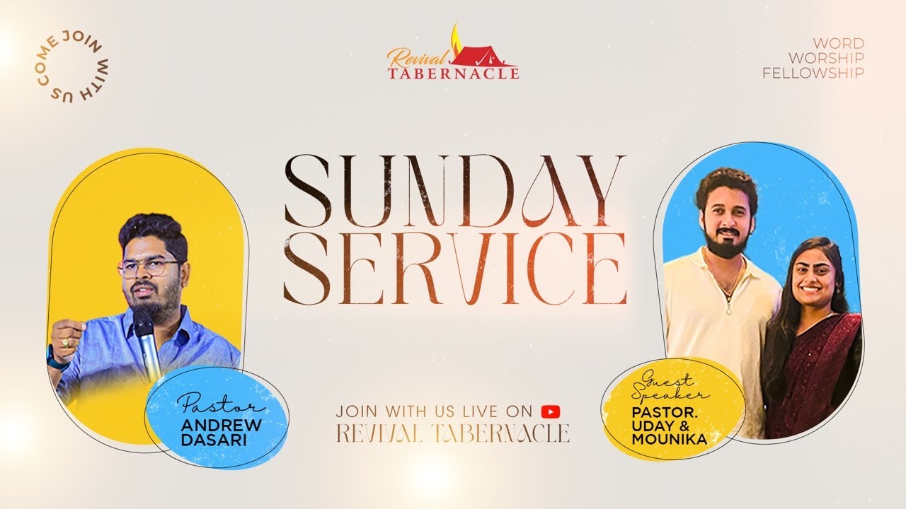 30 JUNE 2024 | SUNDAY SERVICE |  Pastor.Uday kanthi | REVIVAL TABERNACLE |