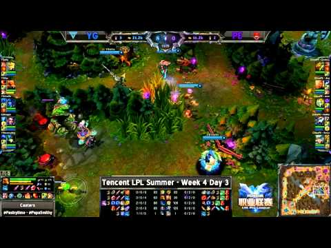 YG vs PE - LPL Summer 2013 W4D3