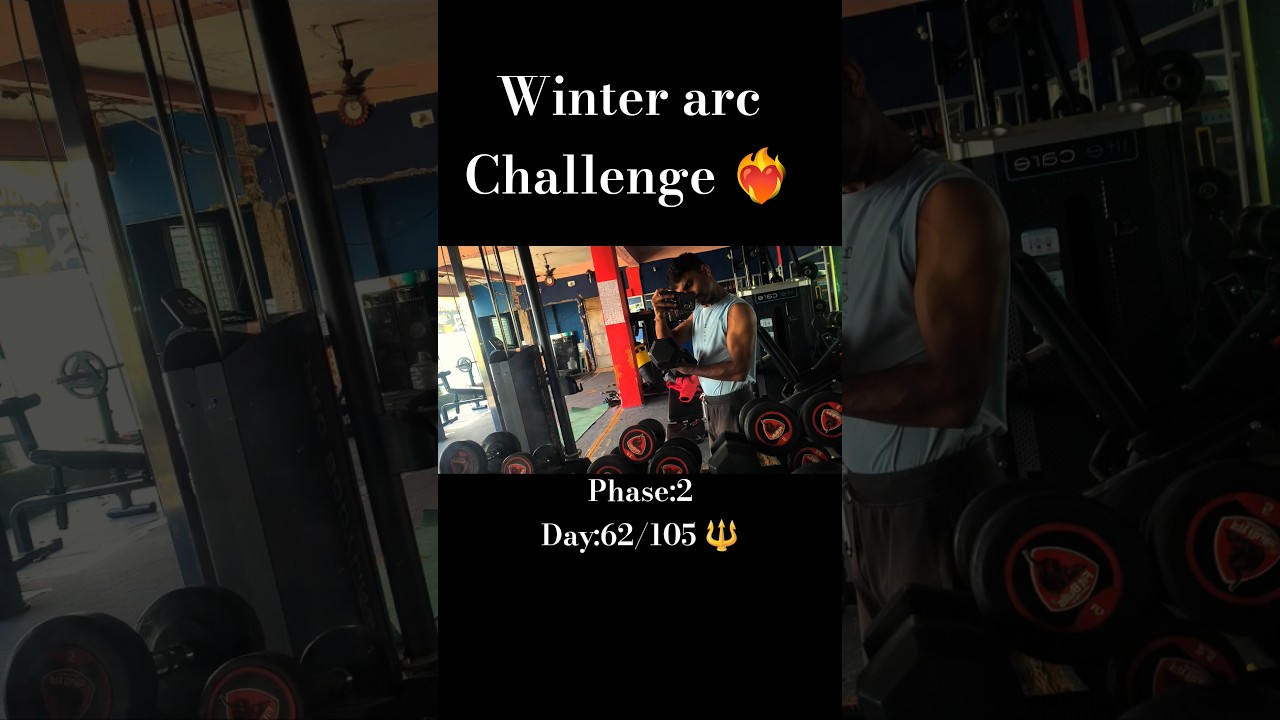 Winter arc challenge Day 62/105 🔱