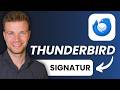 Signatur In Thunderbird Einrichten Gestalten Tutorial