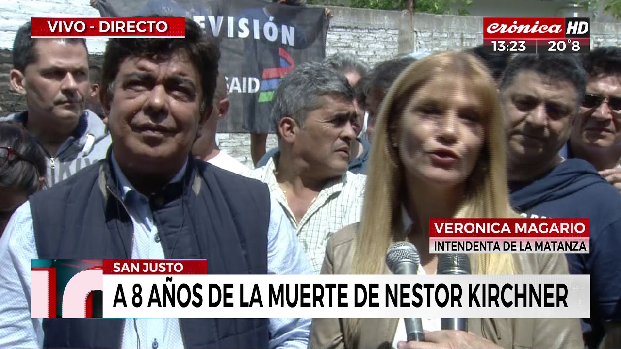 A 8 años de la muerte de Néstor Kirchner - YouTube