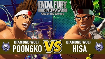 FF COTW ▰ POONGKO (Joe) vs HISA (Joe) ▰ Fatal Fury CotW High Level Gameplay