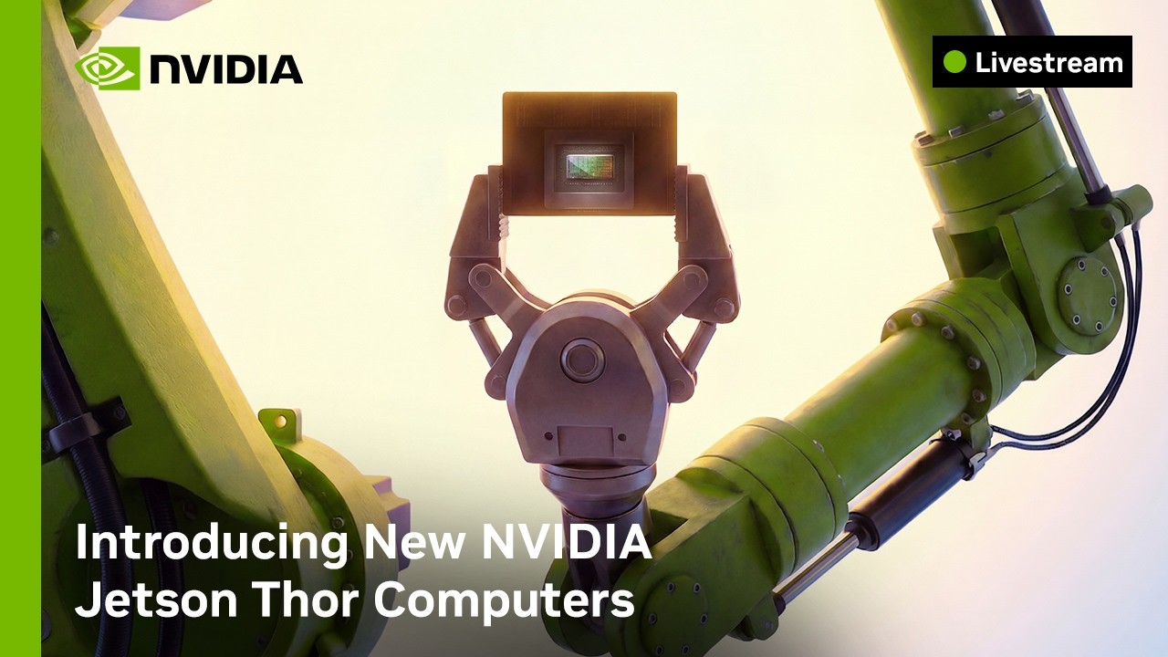 Build and Optimize Robotics and Edge AI with the New Jetson Thor T2000 and T3000