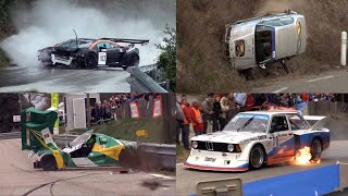 Best of Hillclimb course de côte Action Crash & Show compilation sortie de route