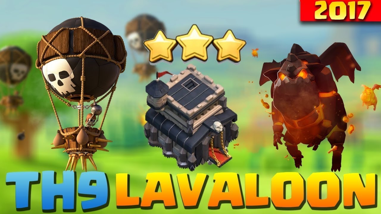 TH9 LavaLoon UNSTOPPABLE War Attack Strategy | Town Hall 9 LavaLoon Strategy | Clash of Clans