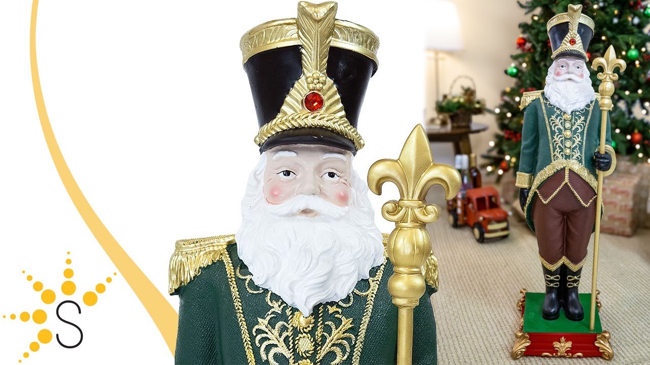Sunnydaze Guardian of the North Santa Claus Statue - 37" H - FC-0931