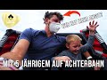 Mit 5 Jährigem auf Achterbahn / Wer hat mehr Angst?