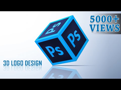 Photoshop cc tutorials | Easy way to Create a cubic 3d logo design | Baps Creation