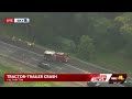 Tractor-trailer crash on I-83 south in Baltimore County