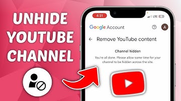 How to Unhide Your YouTube Channel - Quick and Easy Guide!