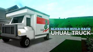 HOW TO MAKE A UHUAL TRUCK IN BLOXBURG ROBLOX