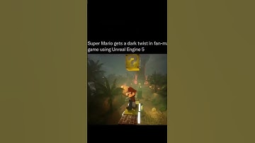 Mario created with Unreal Engine 5 #entertainment #amazing #gaming #gamingvideos