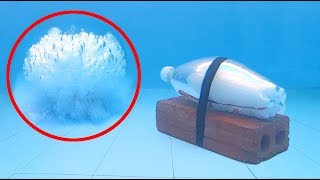 NTN - Thử Tạo Một Vụ Nổ C02 Dưới Bể Bơi (Creating air explosion under water)