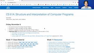 61A Fall 2020 Lecture 29 Video 1