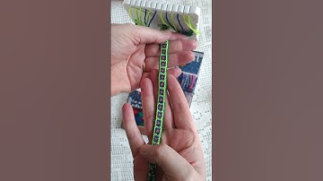 Kumihimo Tutorial Lovely Band Bracelet (Rectangular Flowers) (32 Threads)