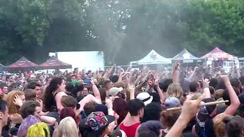 Motionless In White - Abigail ft Spencer Charnas (Vans Warped Tour 2016, ATL)