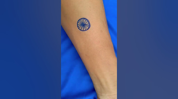 India flag tattoo जय हिंद जय भारत तिरंगा झंडा#viral