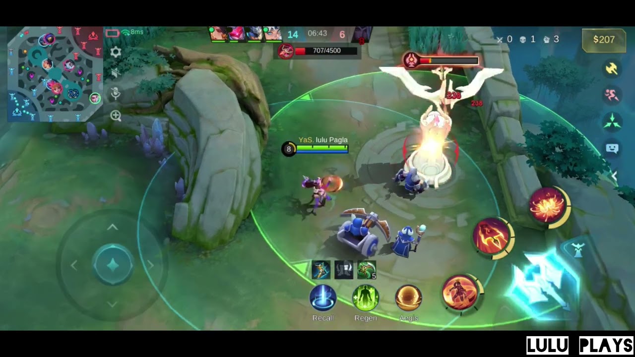 5 kills+10 assists!! Hanabi highest hero damage with 5 kills and 10 assists in a solo ranked match